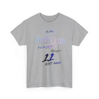 Fullone Graphic Tee — Retro Neon Logo T‑Shirt