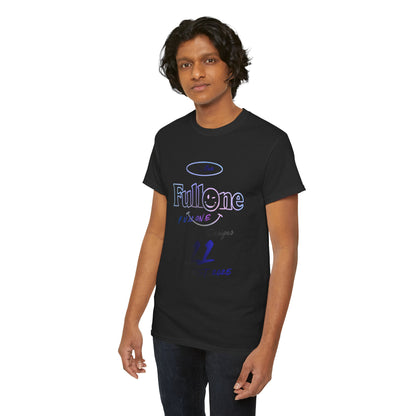 FullOne '11' Graphic Tee – Minimal Pastel Logo T-Shirt