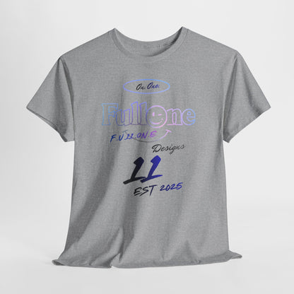 Fullone Graphic Tee — Retro Neon Logo T‑Shirt